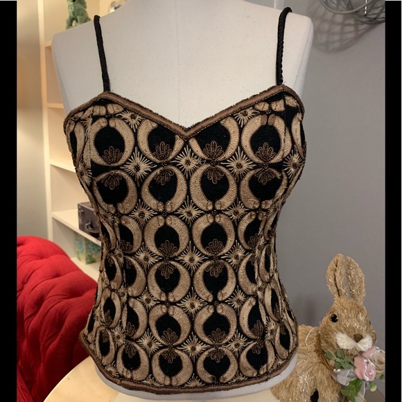 Tops - GORGEOUS Corset-Camisole 100% SIlK